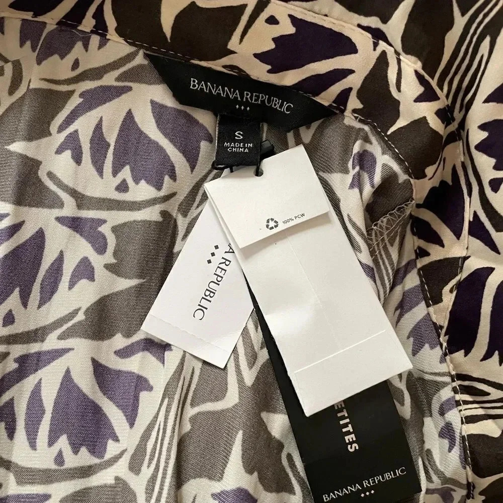 Banana Republic Silky Wrap Maxi Dress - Picture 12 of 15